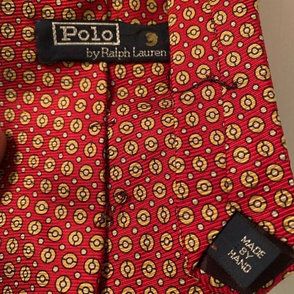 POLO by Ralph Lauren 100% silk neck tie - Picture 4 of 5